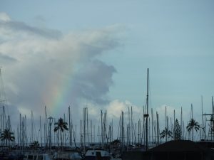 Rainbow in Honolulu