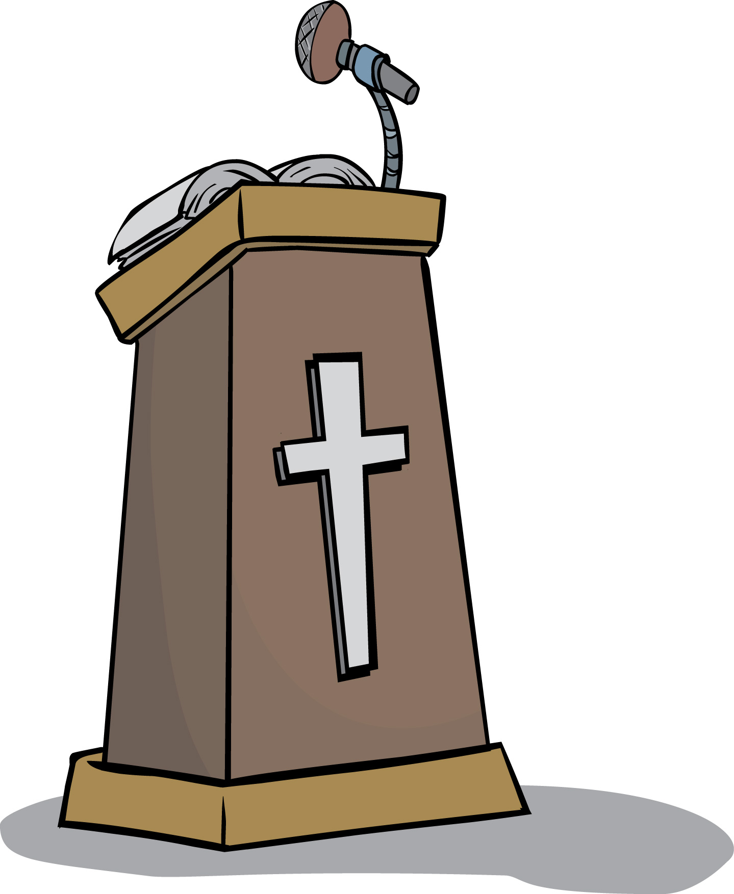 Christian podium