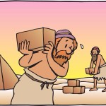 Israelites with bricks